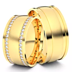 4976 - Alianças de Casamento Japão 10mm - Joias MB Loja Oficial