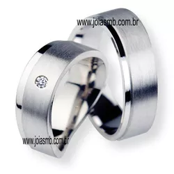 5183 - Alianças de Casamento Lagarto 8,9mm - Joias MB Loja Oficial