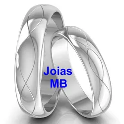 5576 - Alianças de Casamento Mafra 6mm - Joias MB Loja Oficial