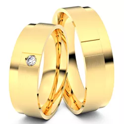 5748 - Alianças de Casamento Minas Gerais 6mm - Joias MB Loja Oficial