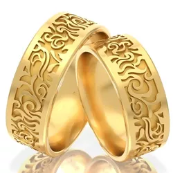 4090 - Alianças de Casamento Moçambique 7,5mm - Joias MB Loja Oficial