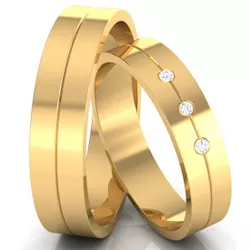 3866 - Alianças de Casamento BH 5mm - Joias MB Loja Oficial