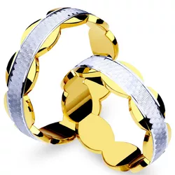 5660 - Alianças de Casamento Reino Unido 6,5mm - Joias MB Loja Oficial