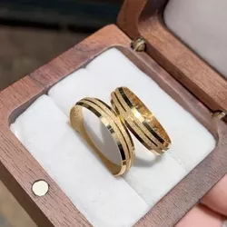 4672 - Alianças de Casamento Mossoró 4mm - Joias MB Loja Oficial