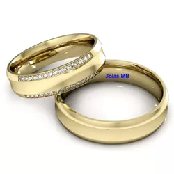 5803 - Alianças de Casamento São Pedro da Aldeia 6mm - Joias MB Loja Oficial
