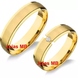  3950 - Alianças de Casamento Sarandi 5mm - Joias MB Loja Oficial