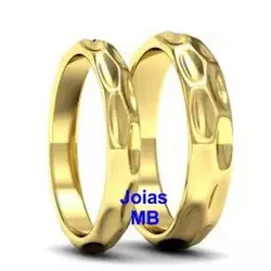 5958 - Alianças de Casamento Serra Talhada 3,7mm - Joias MB Loja Oficial