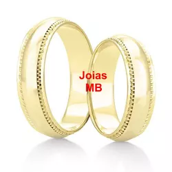 900 - Alianças de Casamento Setúbal 6mm - Joias MB Loja Oficial