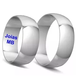4618 - Alianças de Casamento Vila Franca de Xira 7mm - Joias MB Loja Oficial