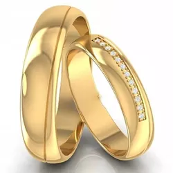 4477 - Alianças de Casamento Jussara 6mm - Joias MB Loja Oficial