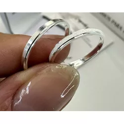 1107 - Alianças de Compromisso EUA 2,5mm - Joias MB Loja Oficial