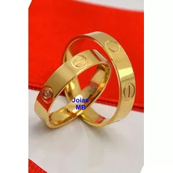 4435 - Alianças de Noivado Cariacica 4,2mm - Joias MB Loja Oficial