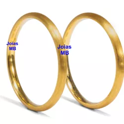 4946 - Alianças de Noivado Itapetininga 1,7mm - Joias MB Loja Oficial