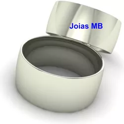  4388 - Alianças de Noivado Mogi das Cruzes 8mm - Joias MB Loja Oficial