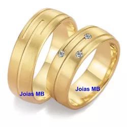 4448 - Alianças de Noivado Niterói 7mm - Joias MB Loja Oficial