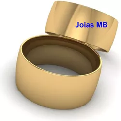 4540 - Alianças de Noivado Osasco 8mm - Joias MB Loja Oficial