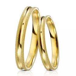 5899 - Alianças de Ouro 18k Natal 3,7mm - Joias MB Loja Oficial