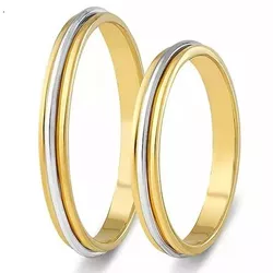 5052 - Alianças de Ouro 18K São Paulo 4mm - Joias MB Loja Oficial