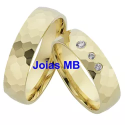 4480 - Alianças de Ouro Ceilândia 6mm - Joias MB Loja Oficial