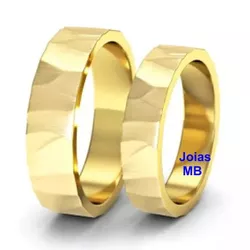 4552 - Alianças de Ouro Ipatinga 6mm - Joias MB Loja Oficial