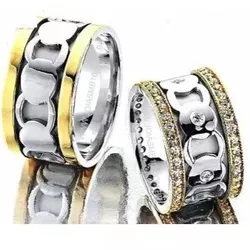 5004 - Alianças de Casamento Quedas do Iguaçu 10,5mm - Joias MB Loja Oficial