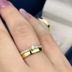 5635 - Alianças Diamond Mall 3mm - Joias MB Loja Oficial
