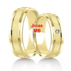 6000 - Alianças Natal Shopping 6mm - Joias MB Loja Oficial