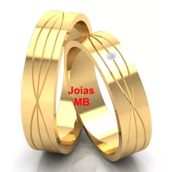 4393 - Alianças no Brás 6mm - Joias MB Loja Oficial