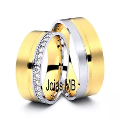 4582 - Alianças Personalizadas Brasília 6mm - Joias MB Loja Oficial