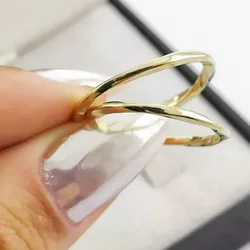 6831 - Alianças Ouro 18k Preço Menor Goiânia 1,5mm - Joias MB Loja Oficial