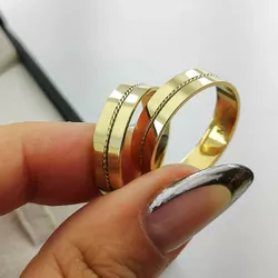1005 - Alianças Prime Goiânia 4,5mm - Joias MB Loja Oficial