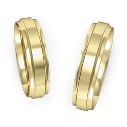 5046 - Alianças Salvador Shopping 6mm - Joias MB Loja Oficial