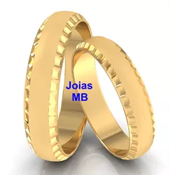 5285 - Alianças Shopping Bougainville 6mm - Joias MB Loja Oficial