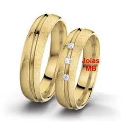5653 - Alianças Shopping da Gávea 6mm - Joias MB Loja Oficial