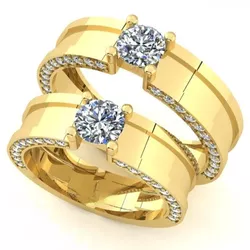 5039 - Alianças Shopping Total 6mm - Joias MB Loja Oficial