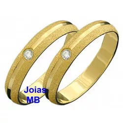 5780 - Alianças Trabalhadas Palmas 6mm - Joias MB Loja Oficial