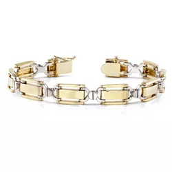 7841 - Bracelete de Ouro SP 20 cm - Joias MB Loja Oficial