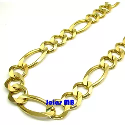 9565 - Corrente de Ouro EUA 60 cm - Joias MB Loja Oficial