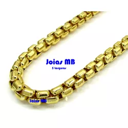9577 - Corrente de Ouro Madrid 60 cm - Joias MB Loja Oficial