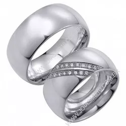 4859 - Alianças de Casamento Cambará 10,4mm - Joias MB Loja Oficial