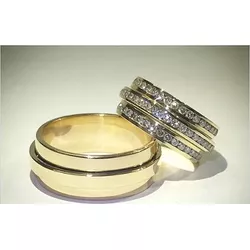 5072 - Alianças de Casamento Coventry 7,5mm - Joias MB Loja Oficial