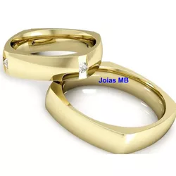 5800 - Alianças de Casamento São Bento do Sul 5mm - Joias MB Loja Oficial