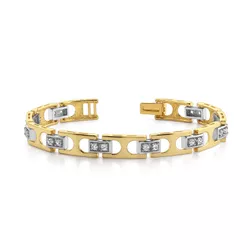 6999 - Pulseira de Ouro Natal 21 cm - Joias MB Loja Oficial