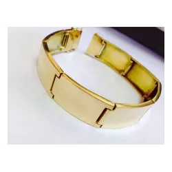 7805 - Pulseira de Ouro Vitória 21 cm - Joias MB Loja Oficial