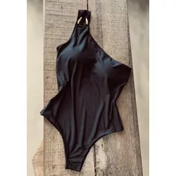 Body nula manga Teodoro - Preto - Kamila Karolina 