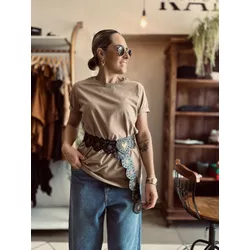 T-Shirt Romana - Capuccino - Kamila Karolina 