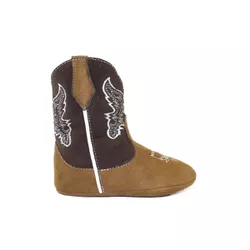 Bota Bebê Texana Country Castor/Café Kapell - BOT... - Kapell Calçados