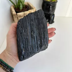 TURMALINA NEGRA 1,128KG 11CM - PEÇA ÚNICA - Ktw Cristais