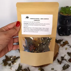 BANHO DE ERVAS – ABRE CAMINHO COMPLETO - Ktw Cristais