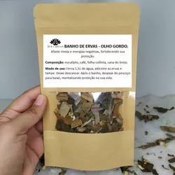 BANHO DE ERVAS – OLHO GORDO - Ktw Cristais